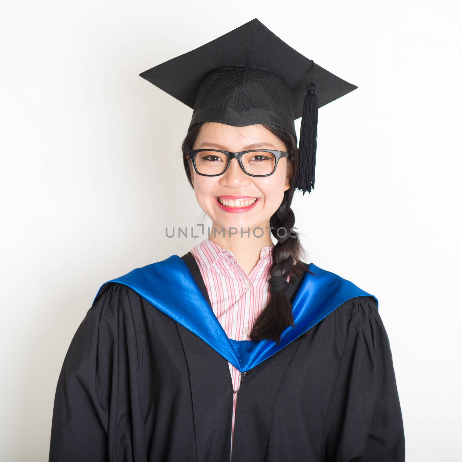 University student in graduation gown  by szefei