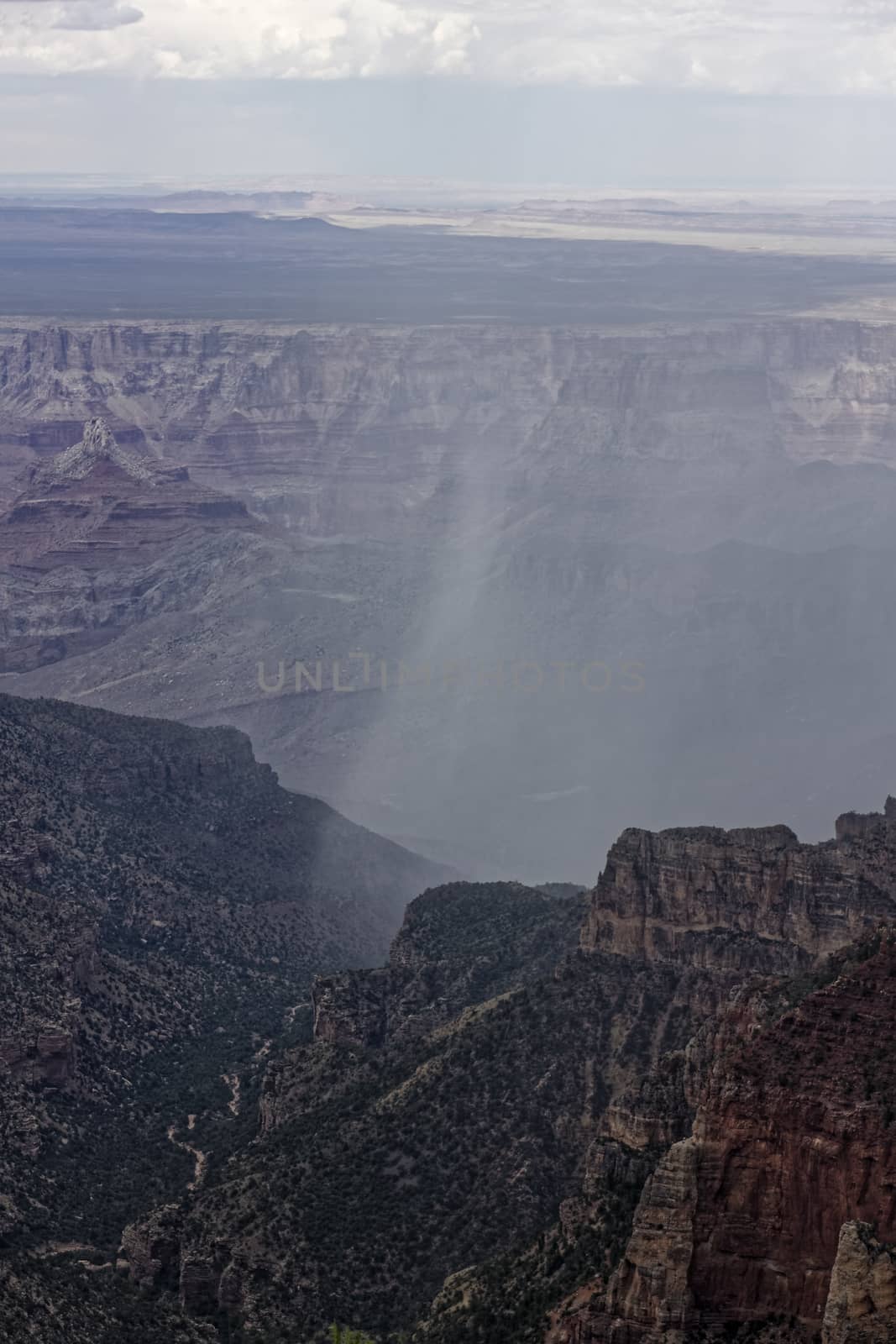 Downpour in the canyon by bkenney5@gmail.com