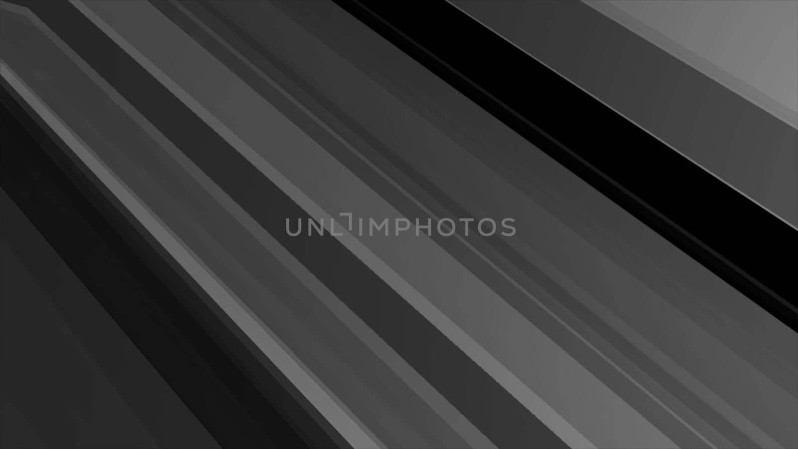 Abstract transparent stripes. Technology background. 3D rendered