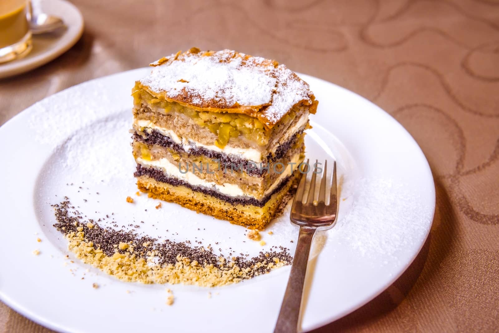 Traditional Slovenian cake with layers by YesPhotographers