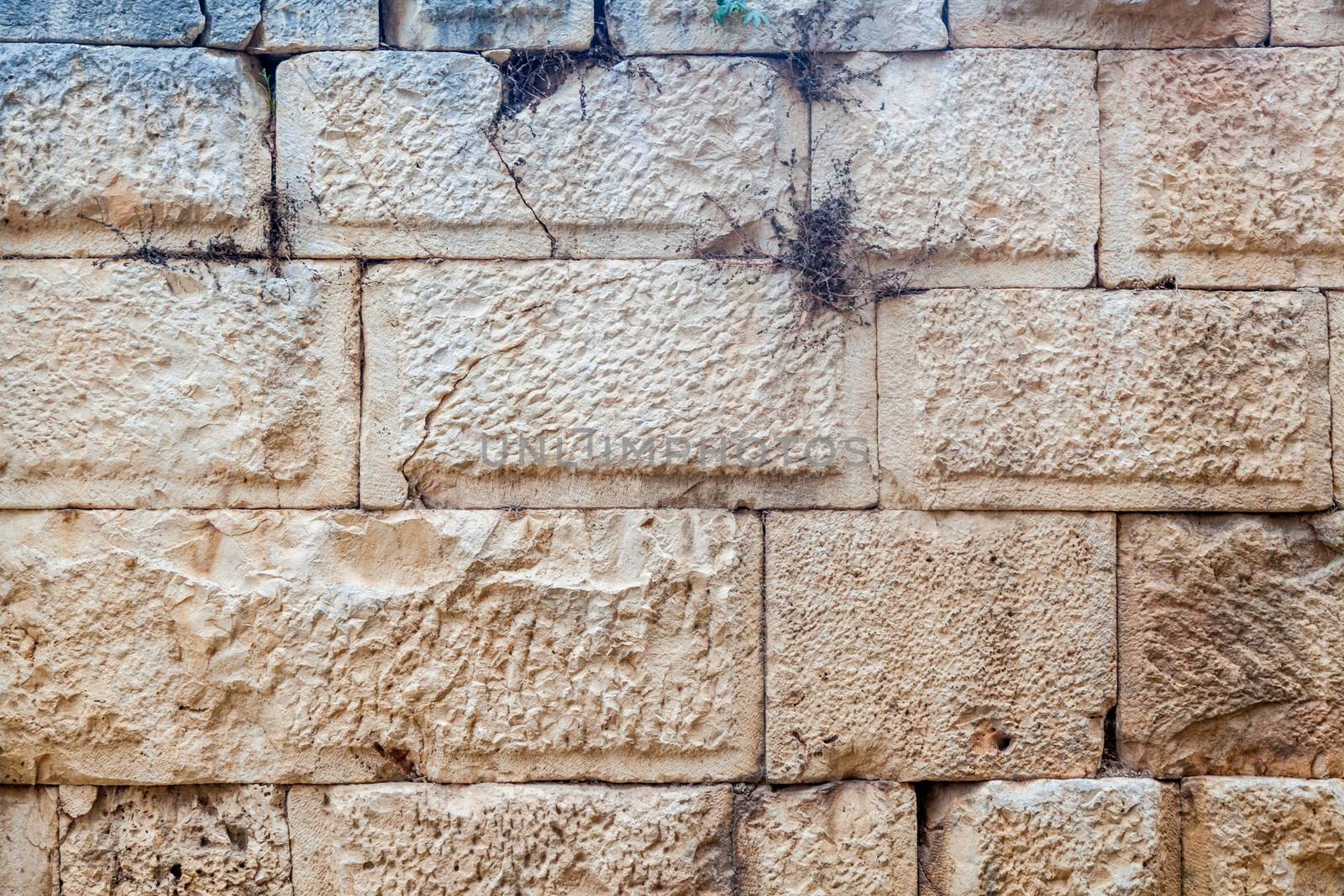 Ancient brick wall by AGorohov