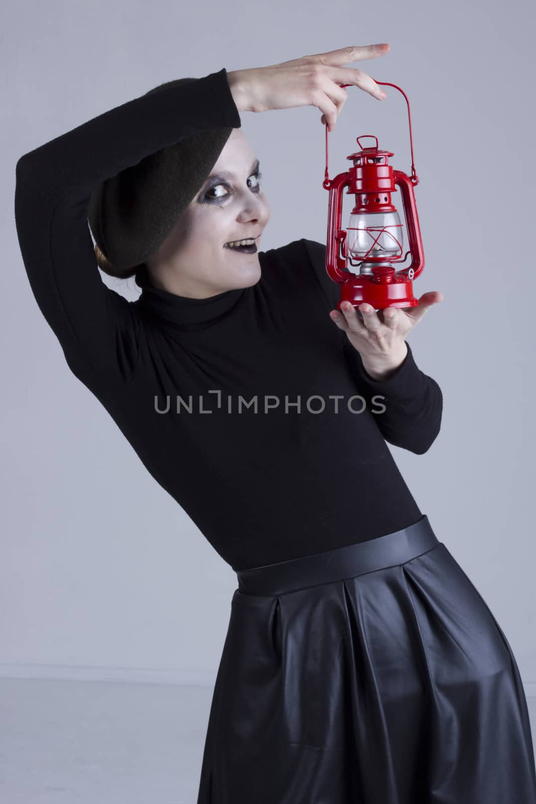 Young woman mime by VIPDesignUSA