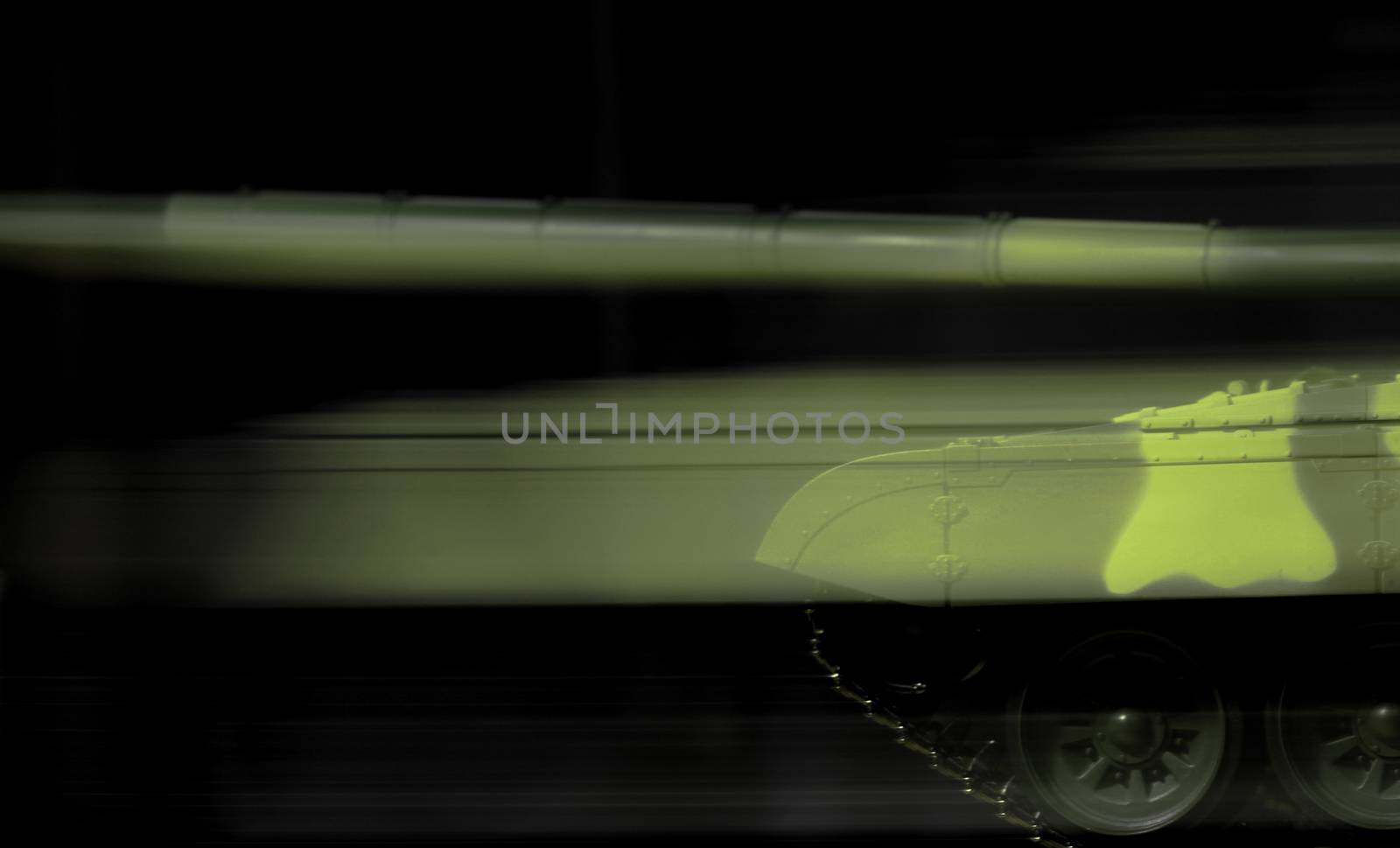 Rapid tanks in camouflage abstract background