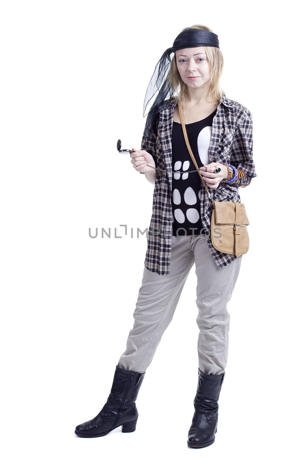 Young woman in the image of a pirate by VIPDesignUSA