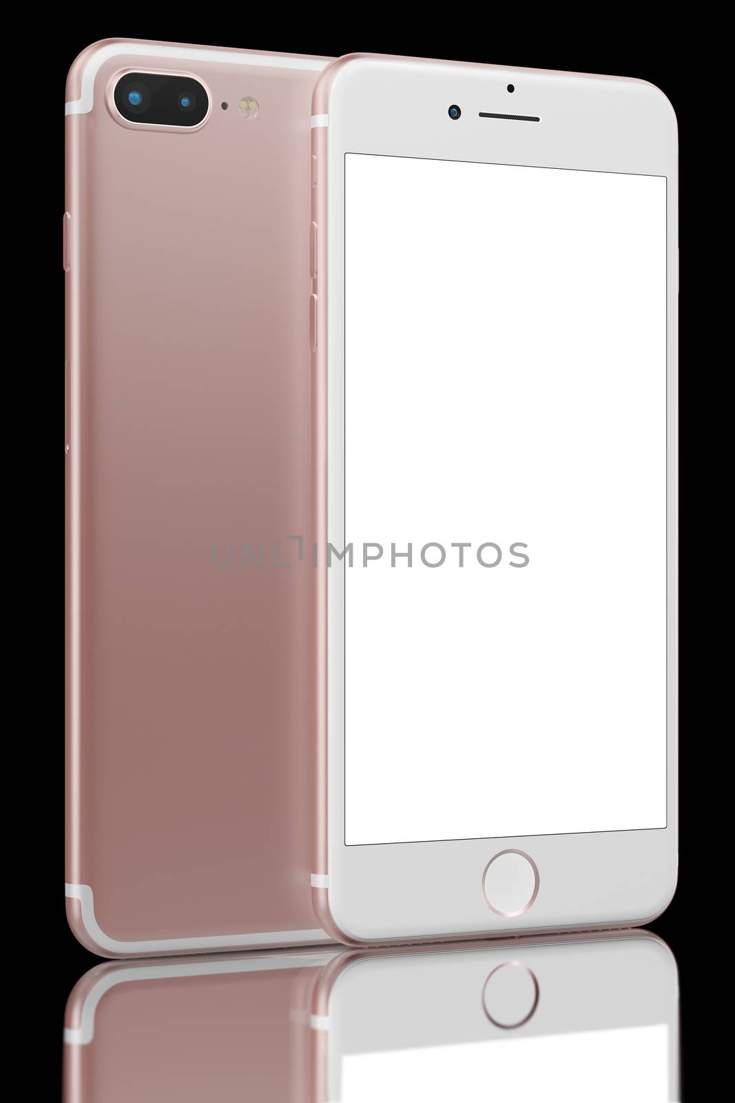 Rose Gold SmartPhone Plus by manaemedia