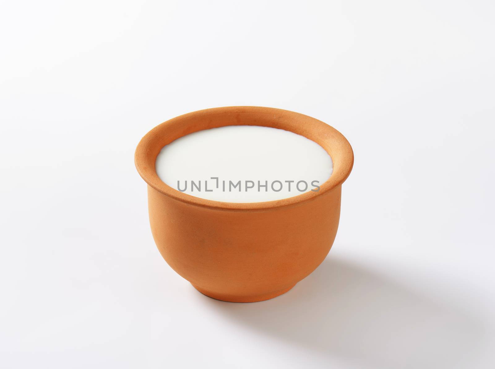 Bowl of fresh buttermilk by Digifoodstock