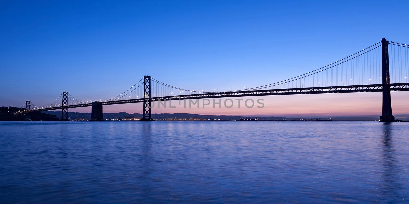 Oakland Bay Bridge, San Francisco, California by LuigiMorbidelli