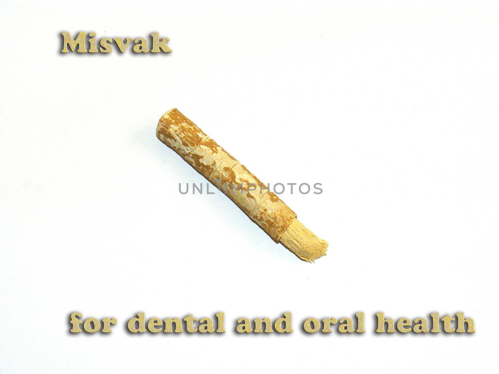 The misvak pictures used for oral and dental health in Islam