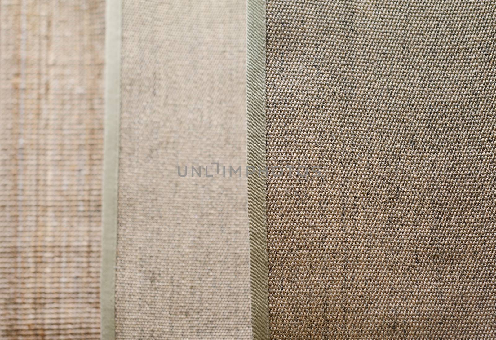 linen textile texture and place for text.