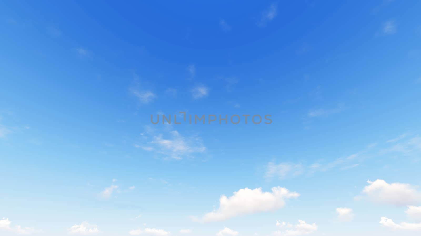 Cloudy blue sky abstract background, blue sky background with tiny clouds, 3d rendering

