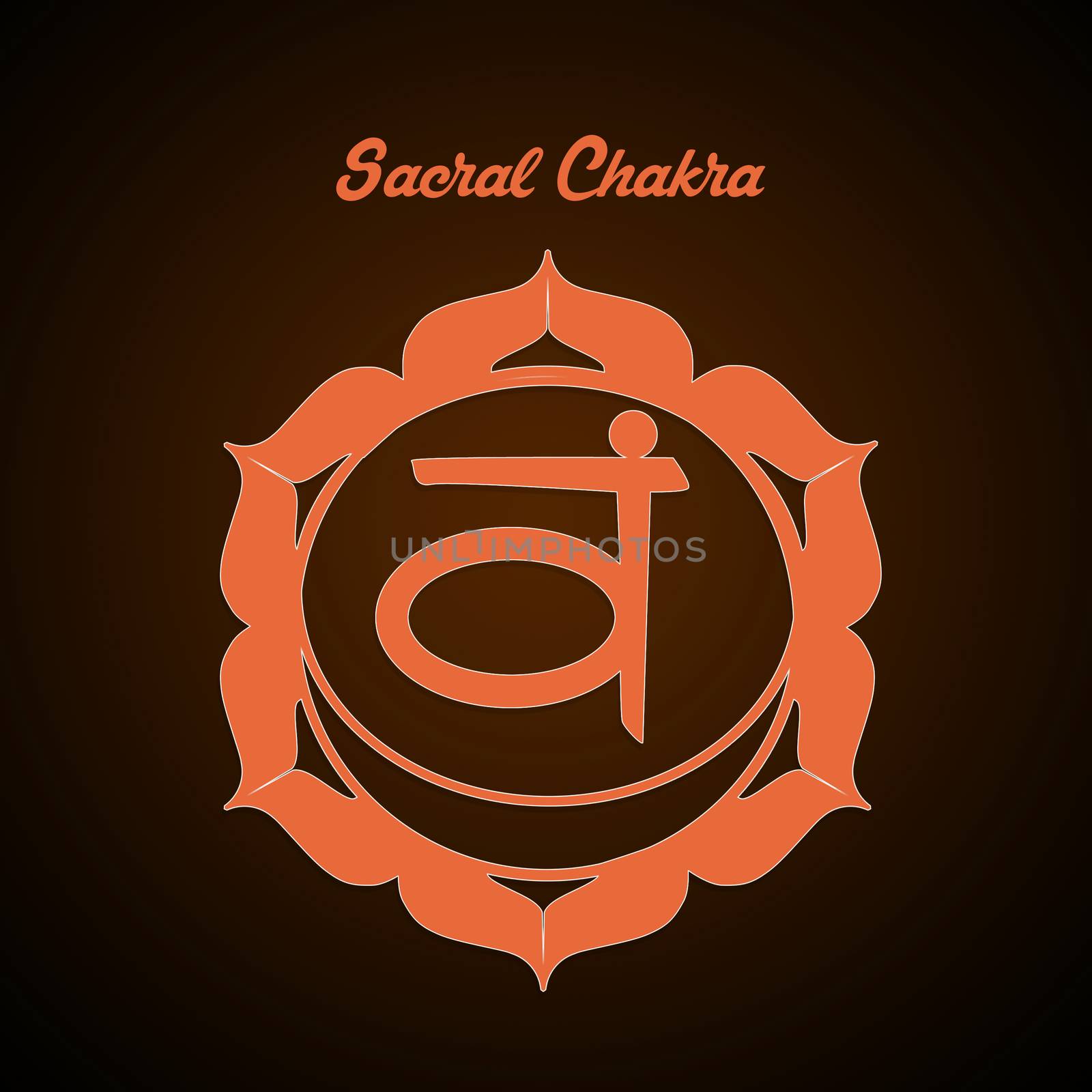 illustration of Sacral Chakra