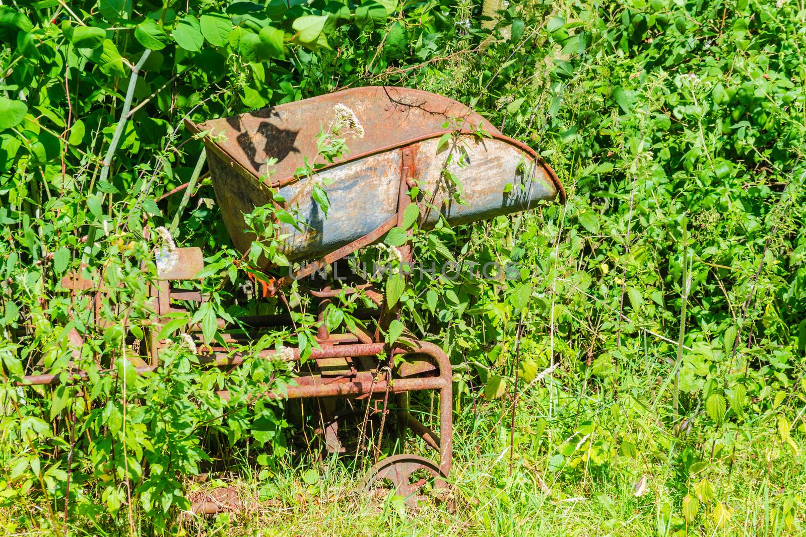 Old coal weighers. With this weighers, the coal was weighed and bagged.