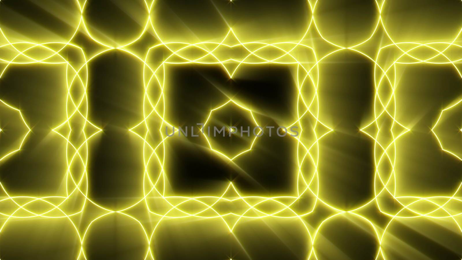 Shining gold kaleidoscope background by nolimit046