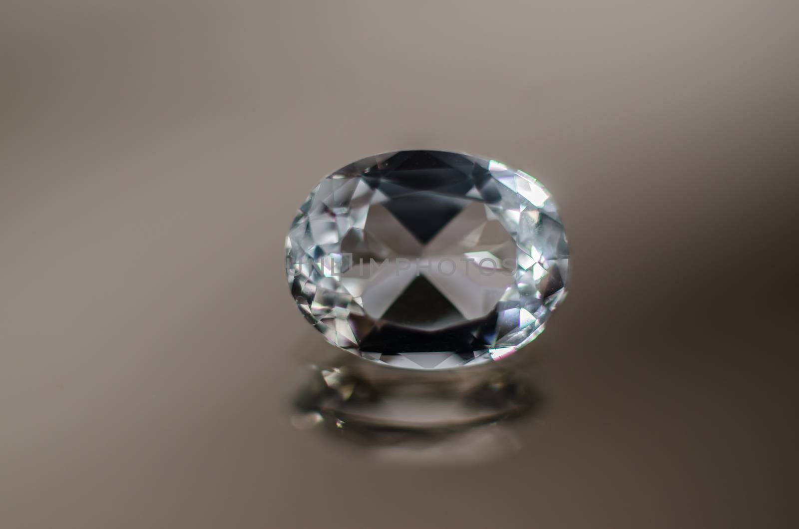 Sparkling Oval Diamond close-up by metal22