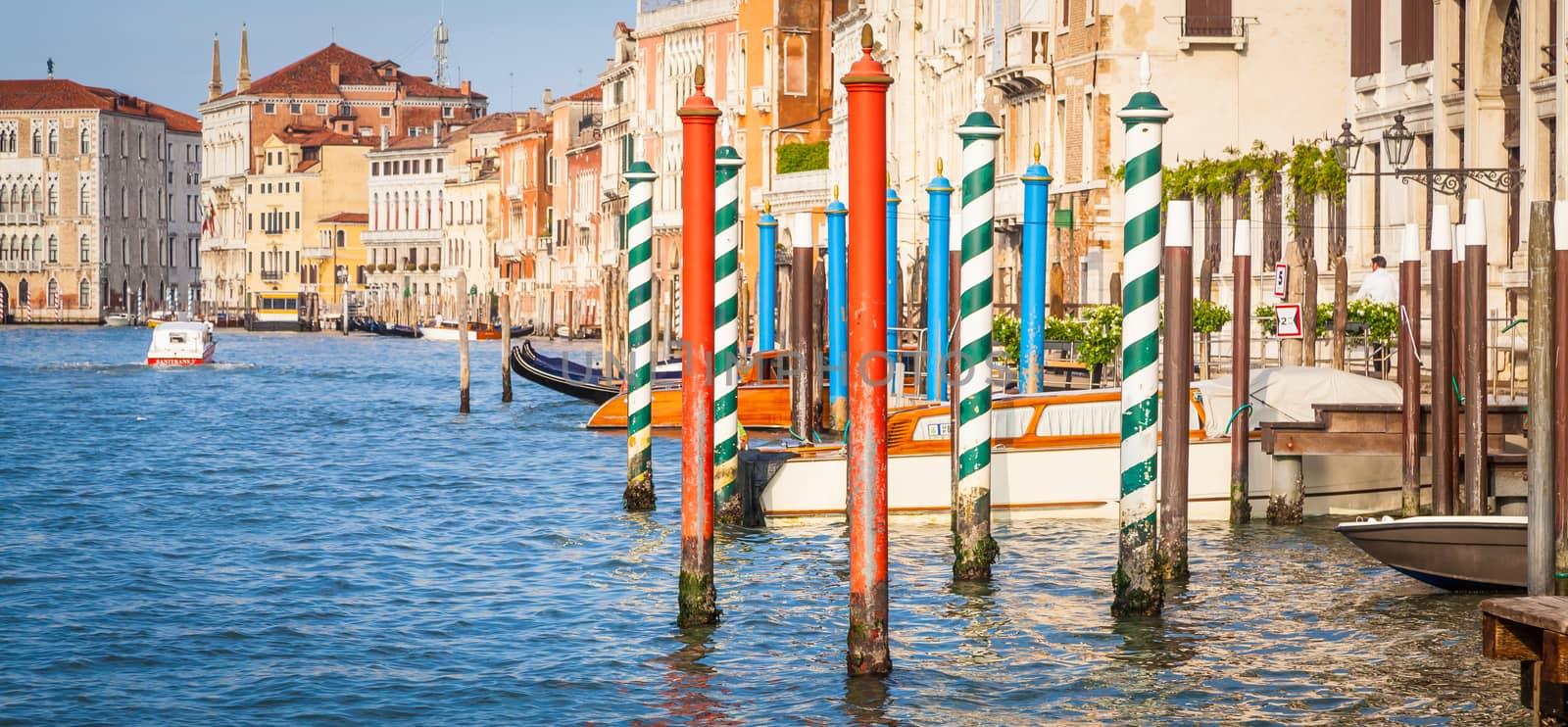 Canal Grande is the most important canal of Venice with wonderful viewpoints