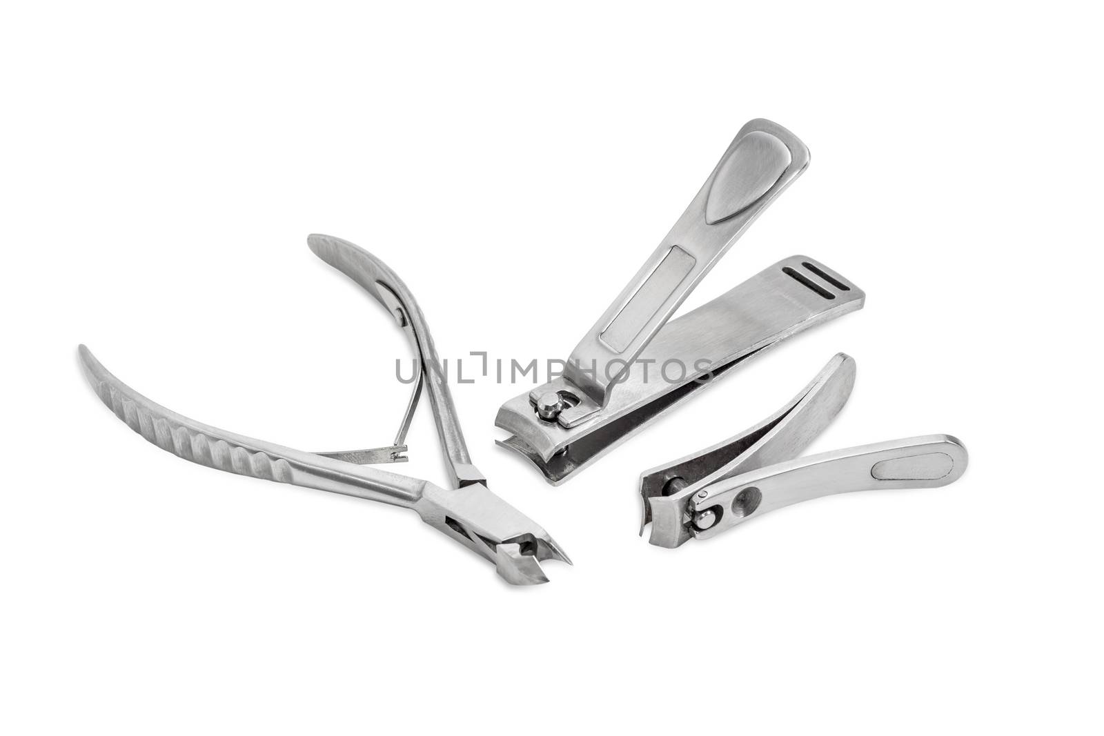 Three nail clippers different types and sizes by anmbph