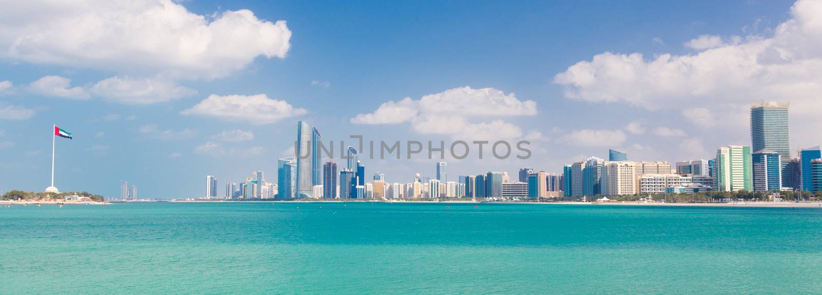 Abu Dhabi waterfront, United Arab Emirates by kasto