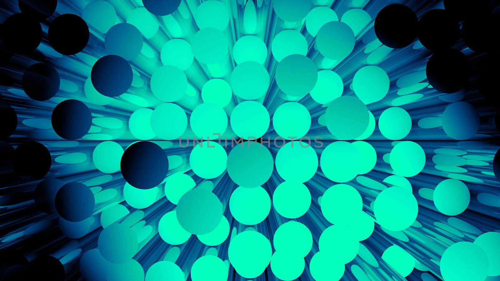 Abstract background with cylinders. 3D rendered by nolimit046