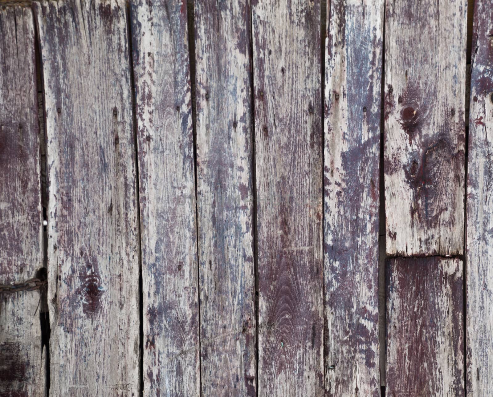 Vertical weathered red painted wooden boards grunge background