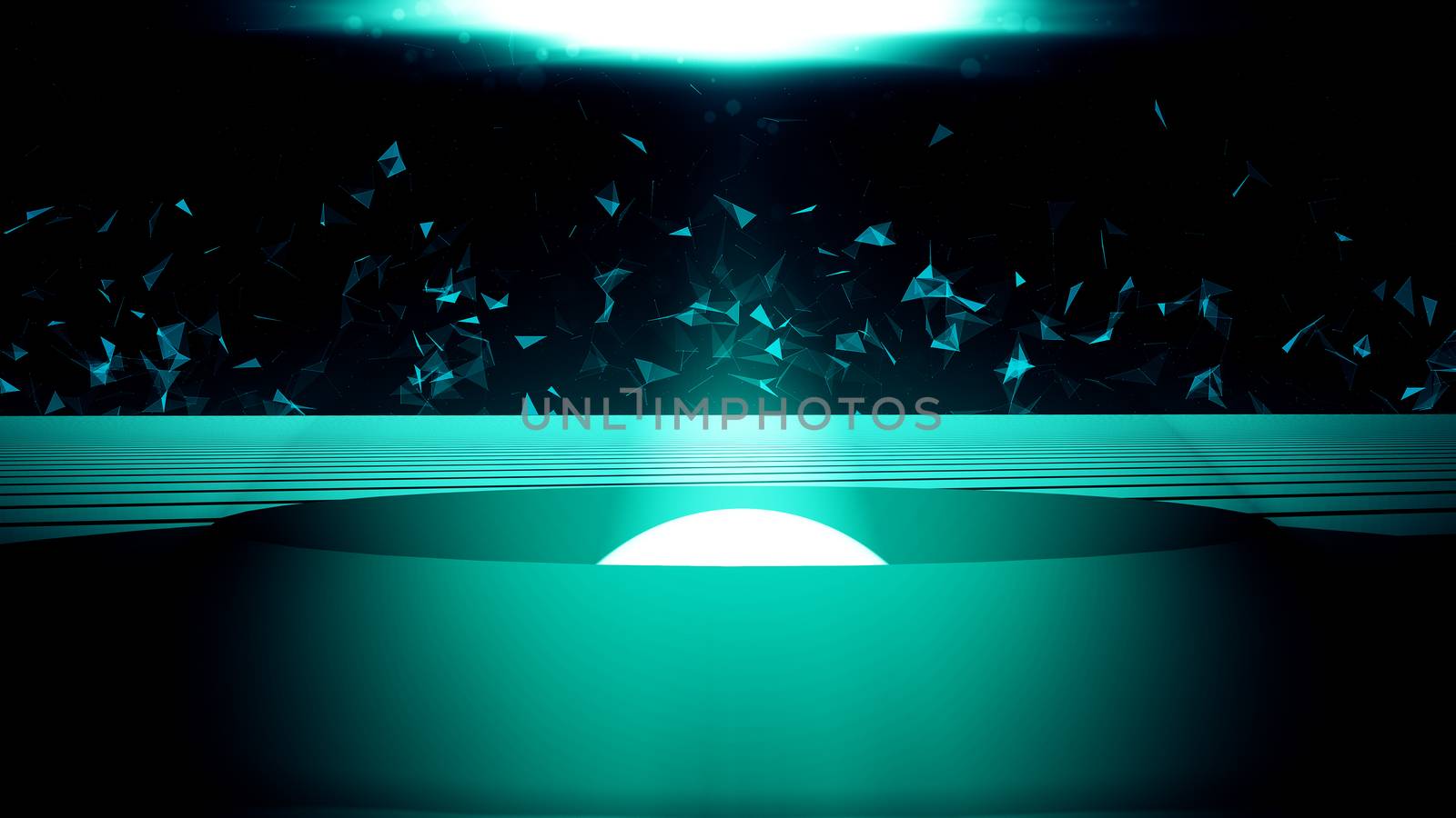 Abstract technology background with triangles. elements by nolimit046