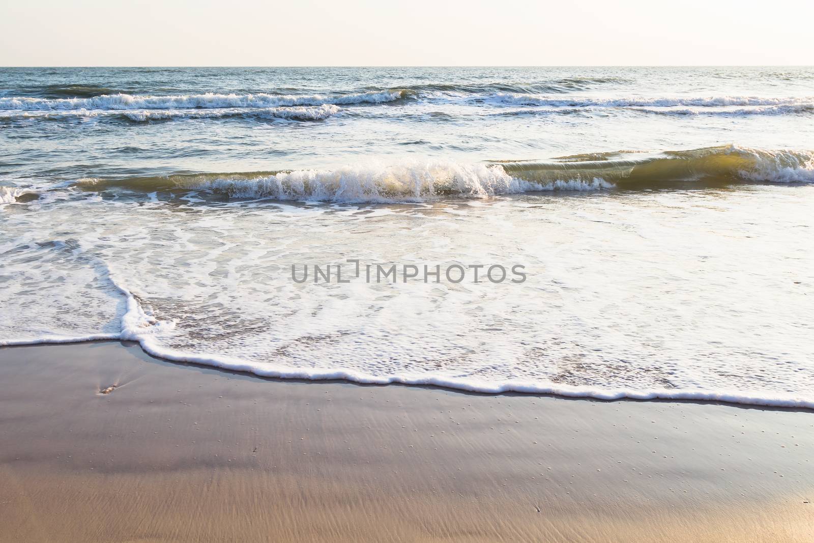 wave sea beach sky sand daylight relaxation landscape by luckyfim