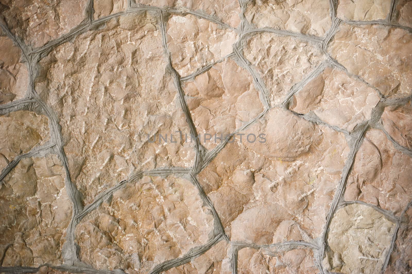 texture of Wild stone wall with place for text