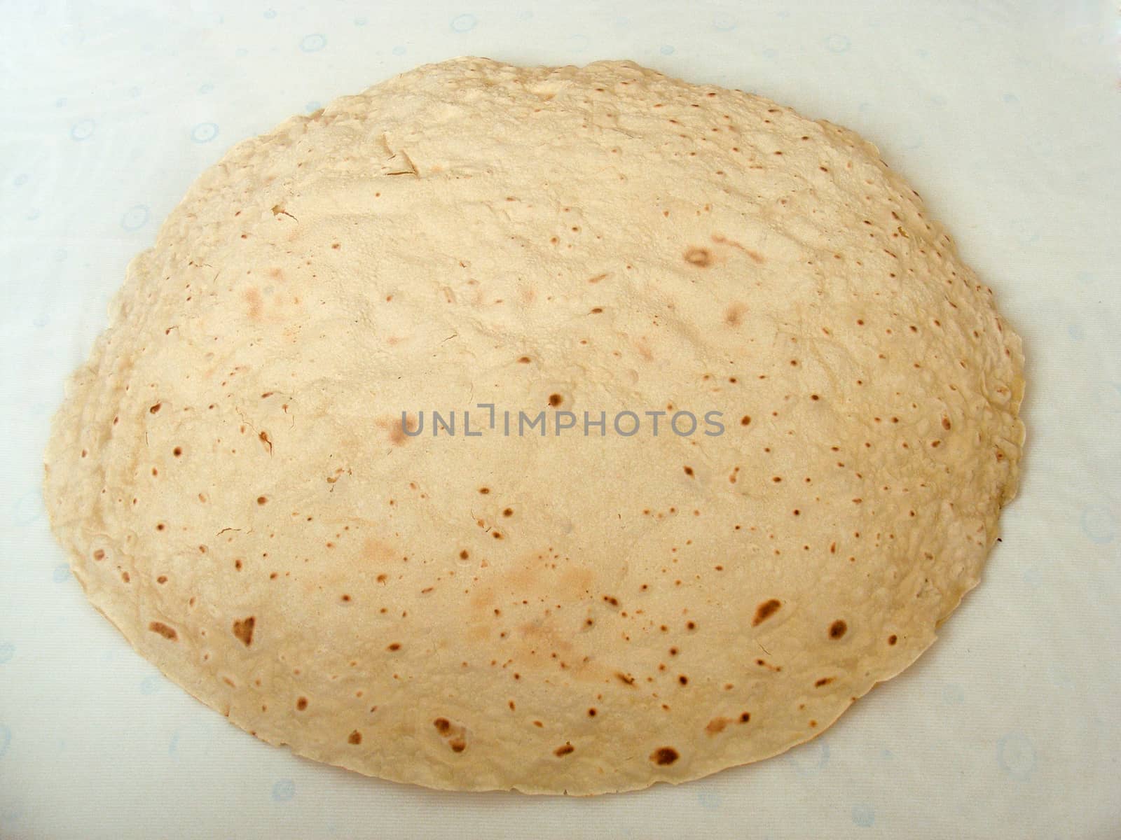 Yufka bread made from natural wheat flour paste by nhatipoglu