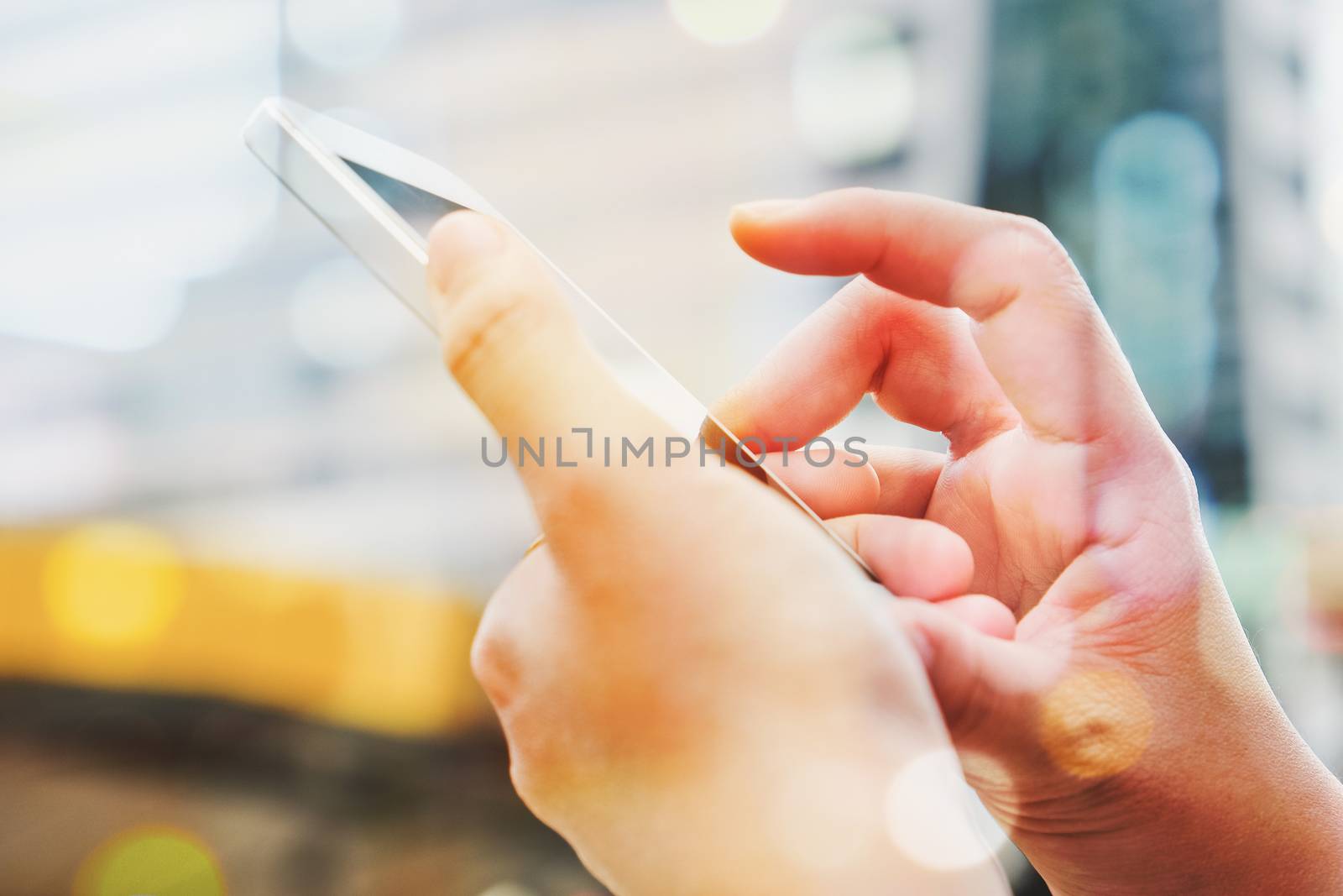 People Using a Smart Phone background,Communication technology,Social media life