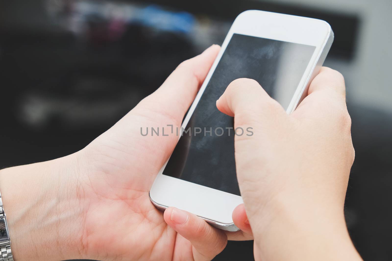 People Using a Smart Phone background,Communication technology,Social media life