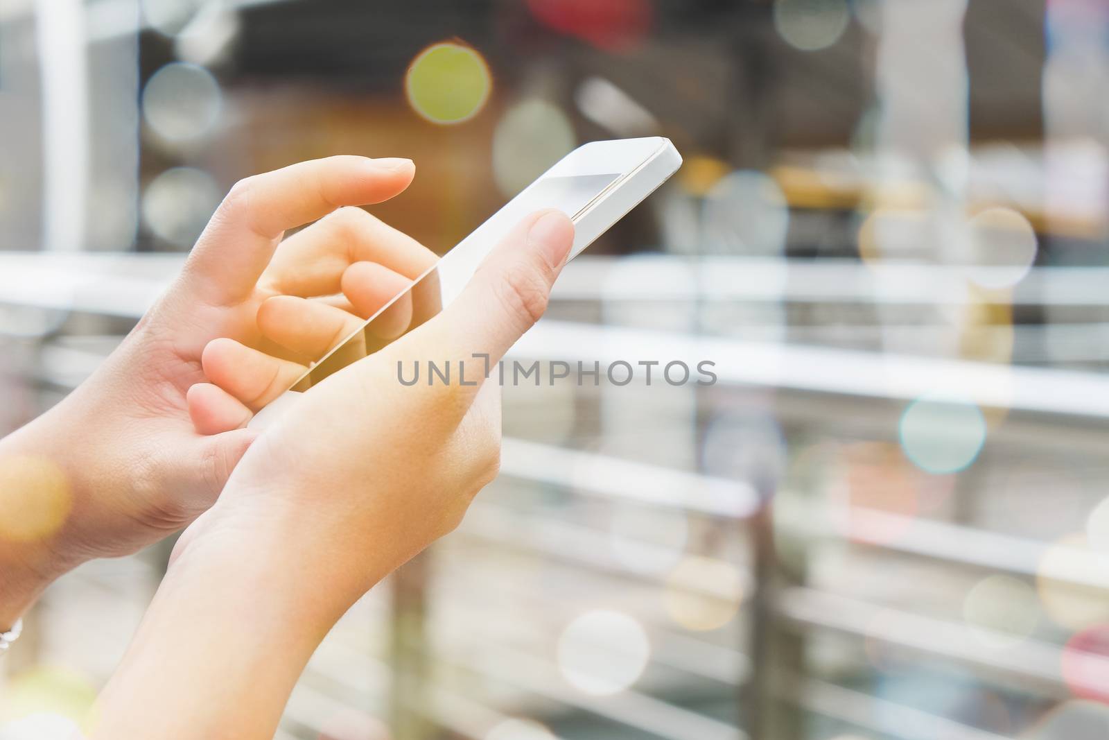 People Using a Smart Phone background,Communication technology