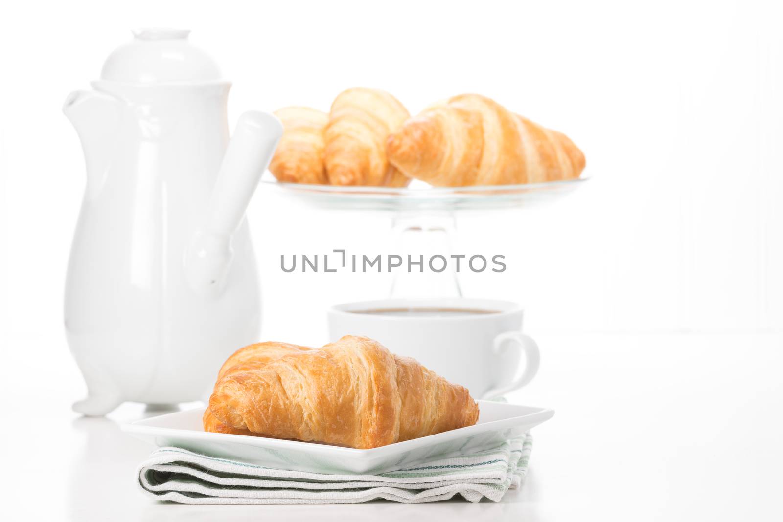 Fresh Buttery Croissants by billberryphotography
