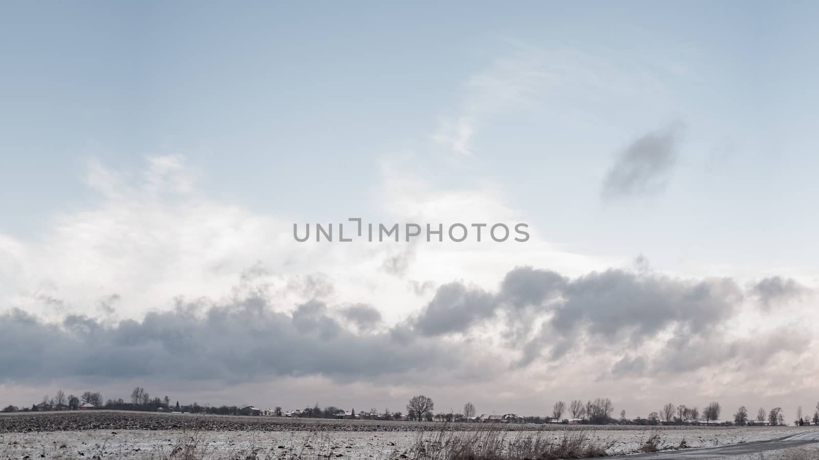 blue sky, natural clouds, nature series