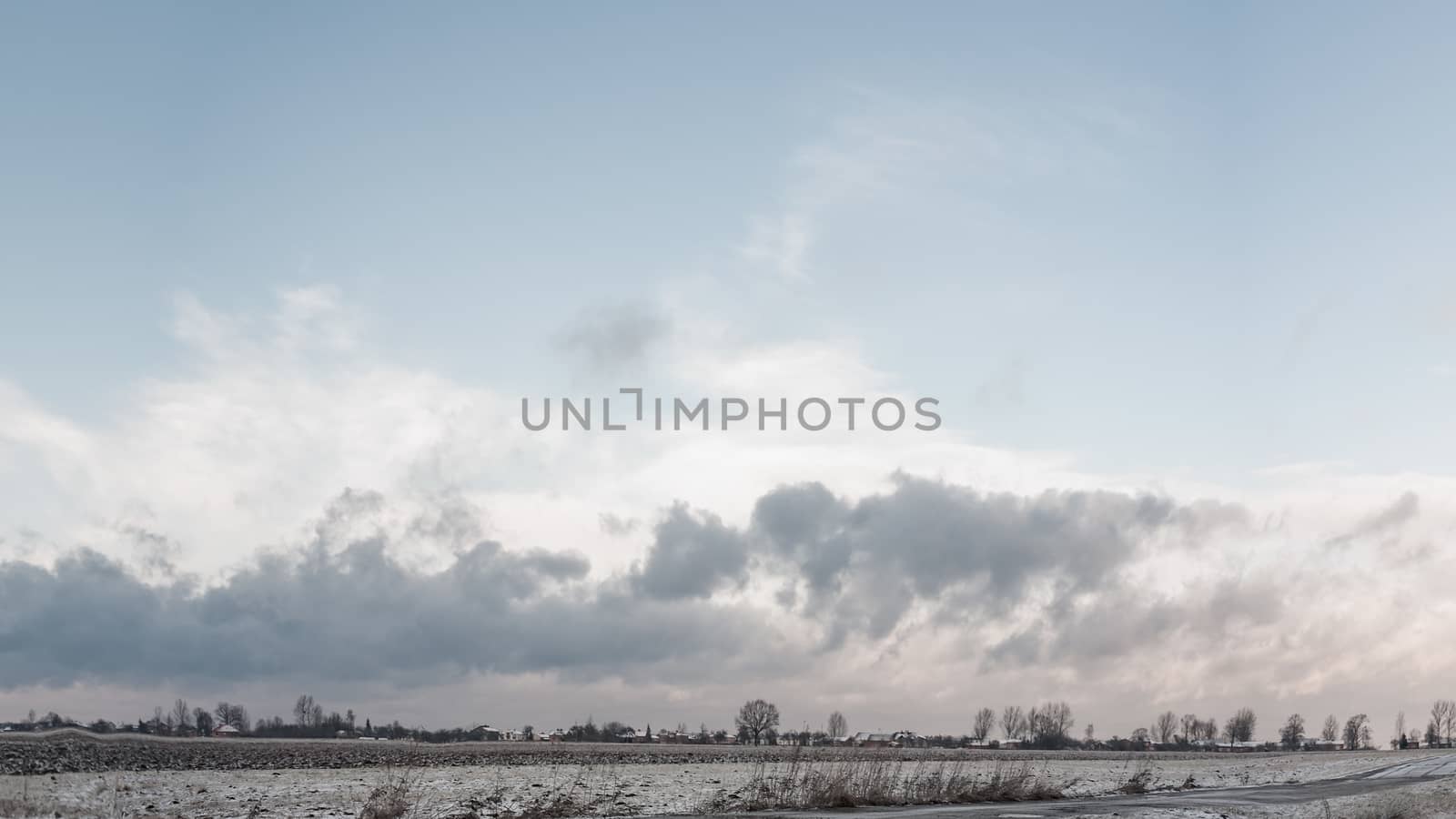 blue sky, natural clouds, nature series