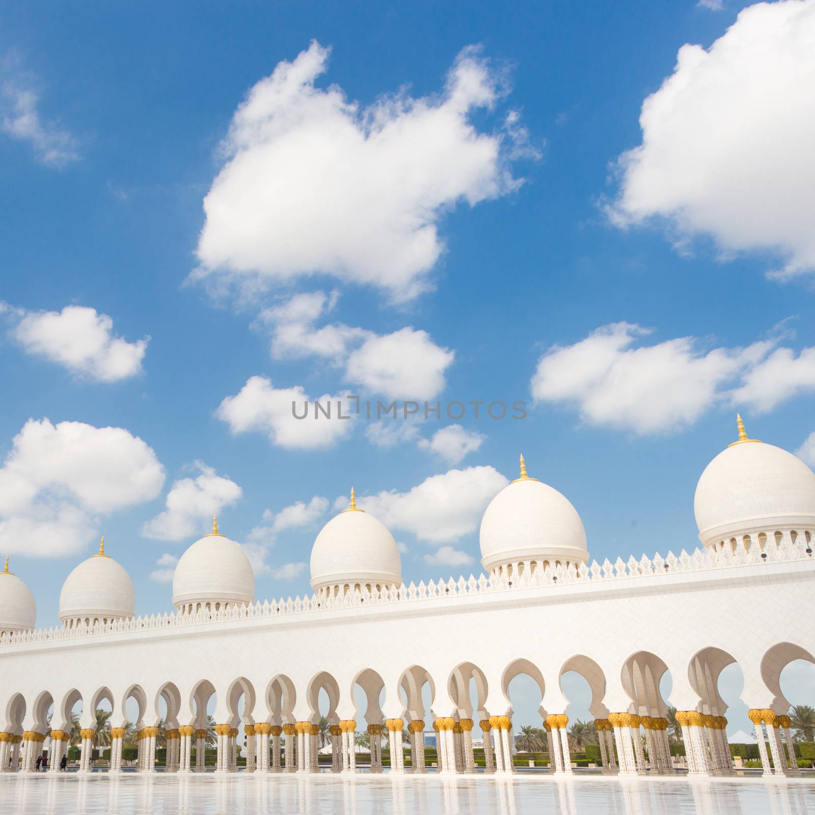 Sheikh Zayed Grand Mosque, Abu Dhabi, United Arab Emirates. by kasto