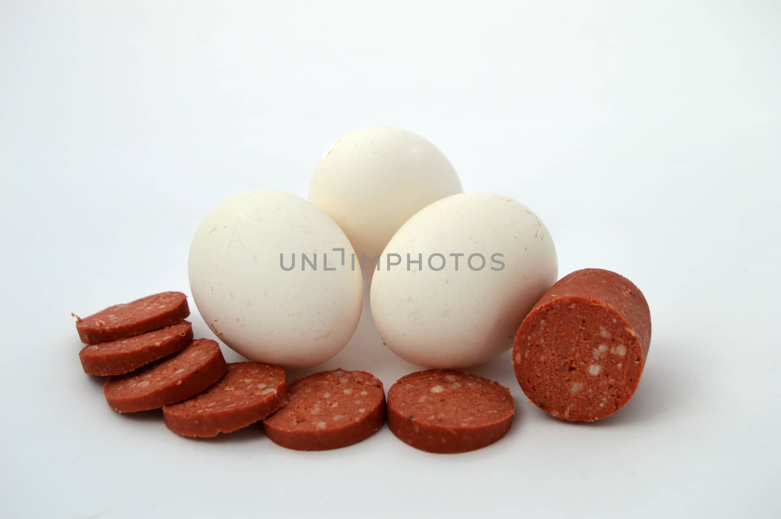 New sausage and egg  visual images by nhatipoglu