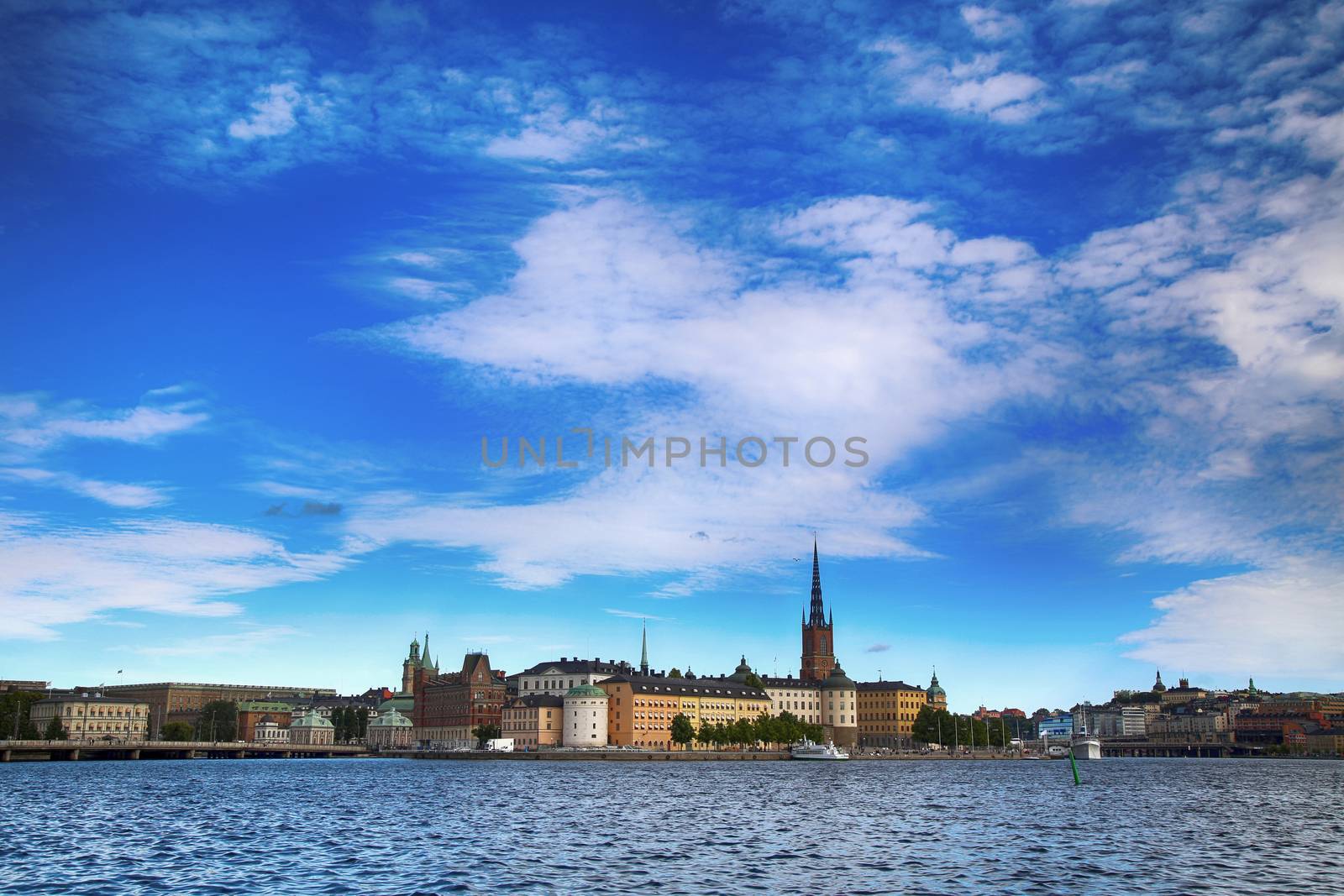 View of Gamla Stan in Stockholm, Sweden by vladacanon