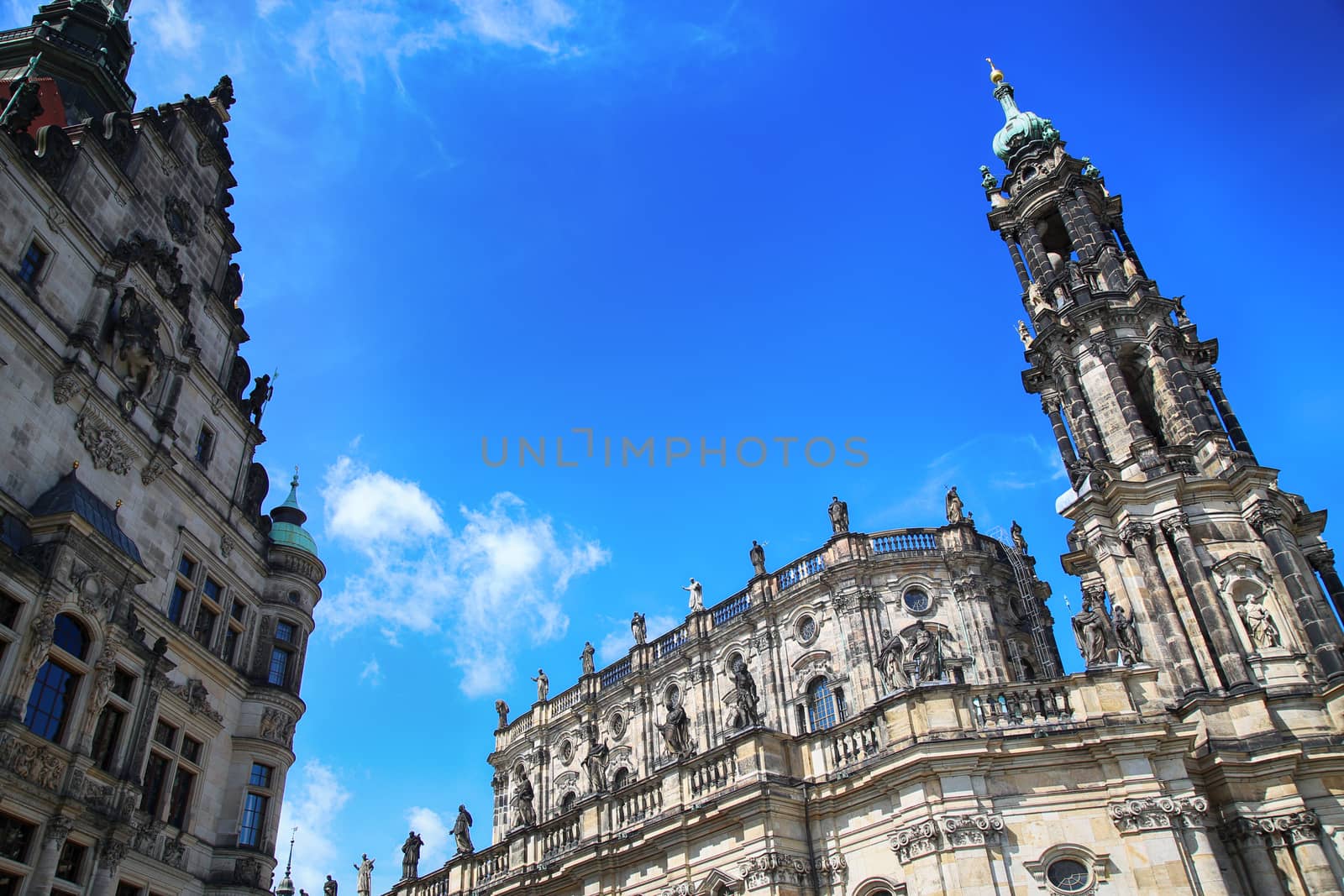 Katholische Hofkirche, Schlossplatz in Dresden, State of Saxony, by vladacanon