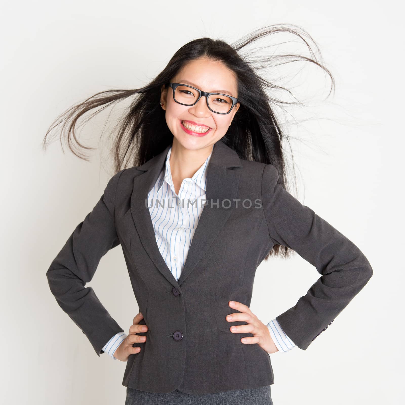 Portrait of Asian businesswoman  by szefei