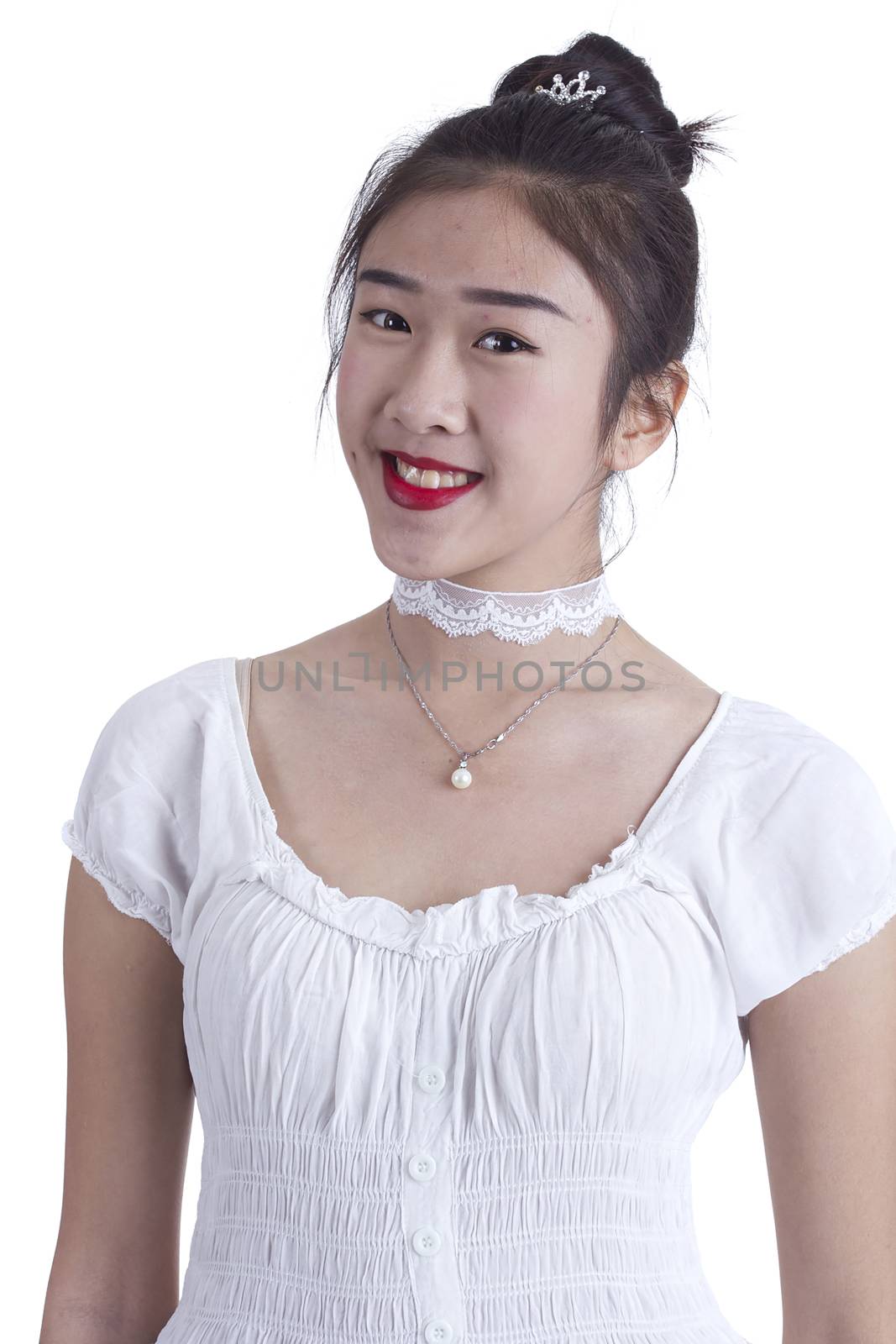 Asian girl closeup portrait by VIPDesignUSA