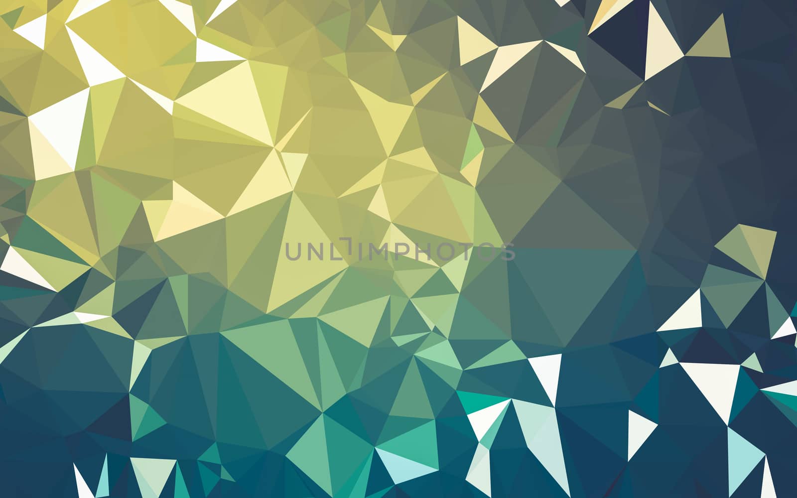 Abstract low poly background, geometry triangle by teerawit