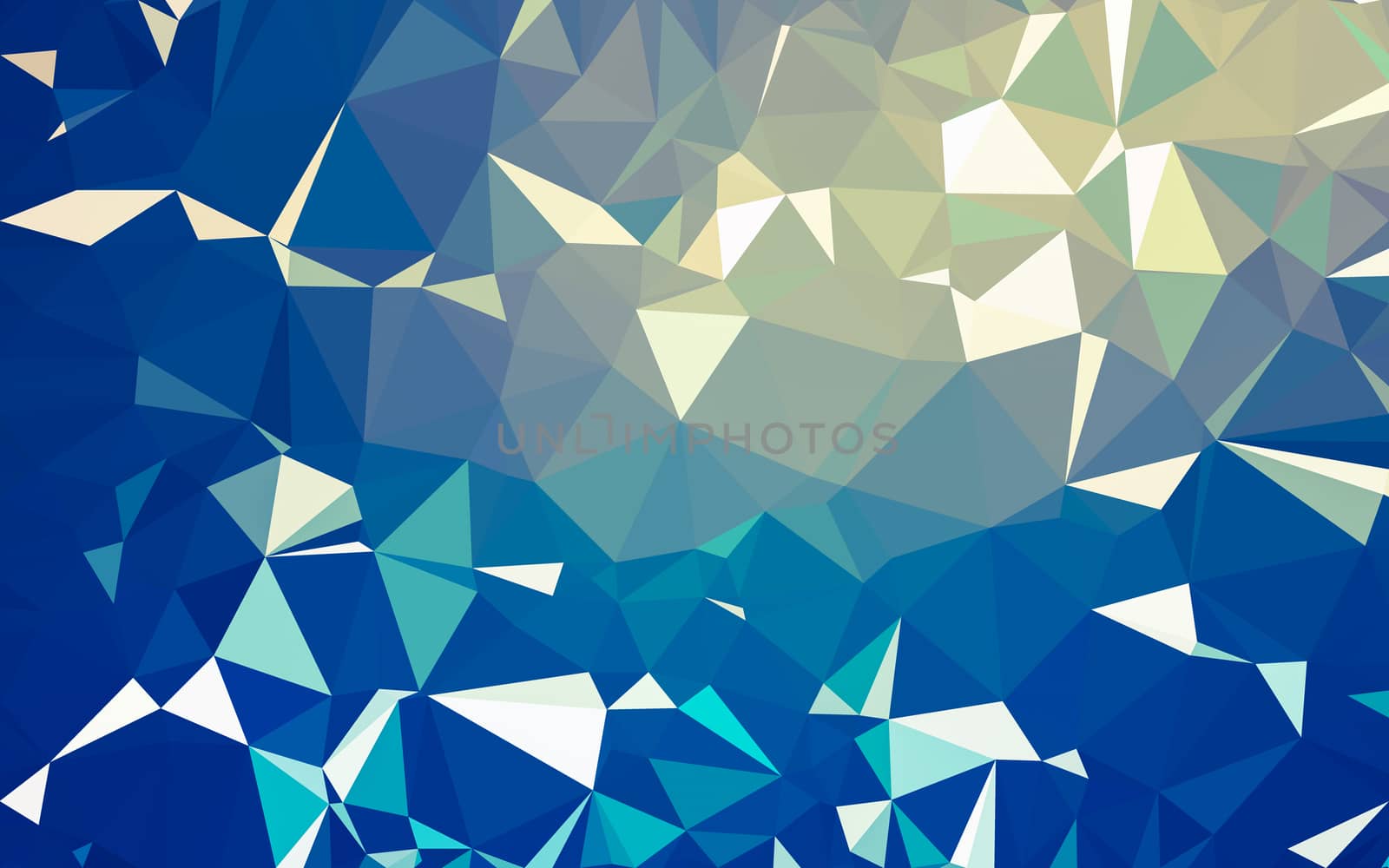 Abstract low poly background, geometry triangle by teerawit