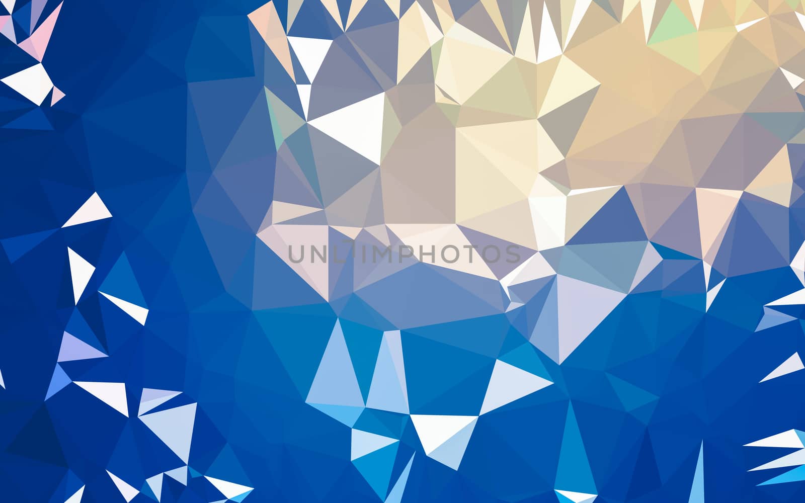 Abstract low poly background, geometry triangle by teerawit