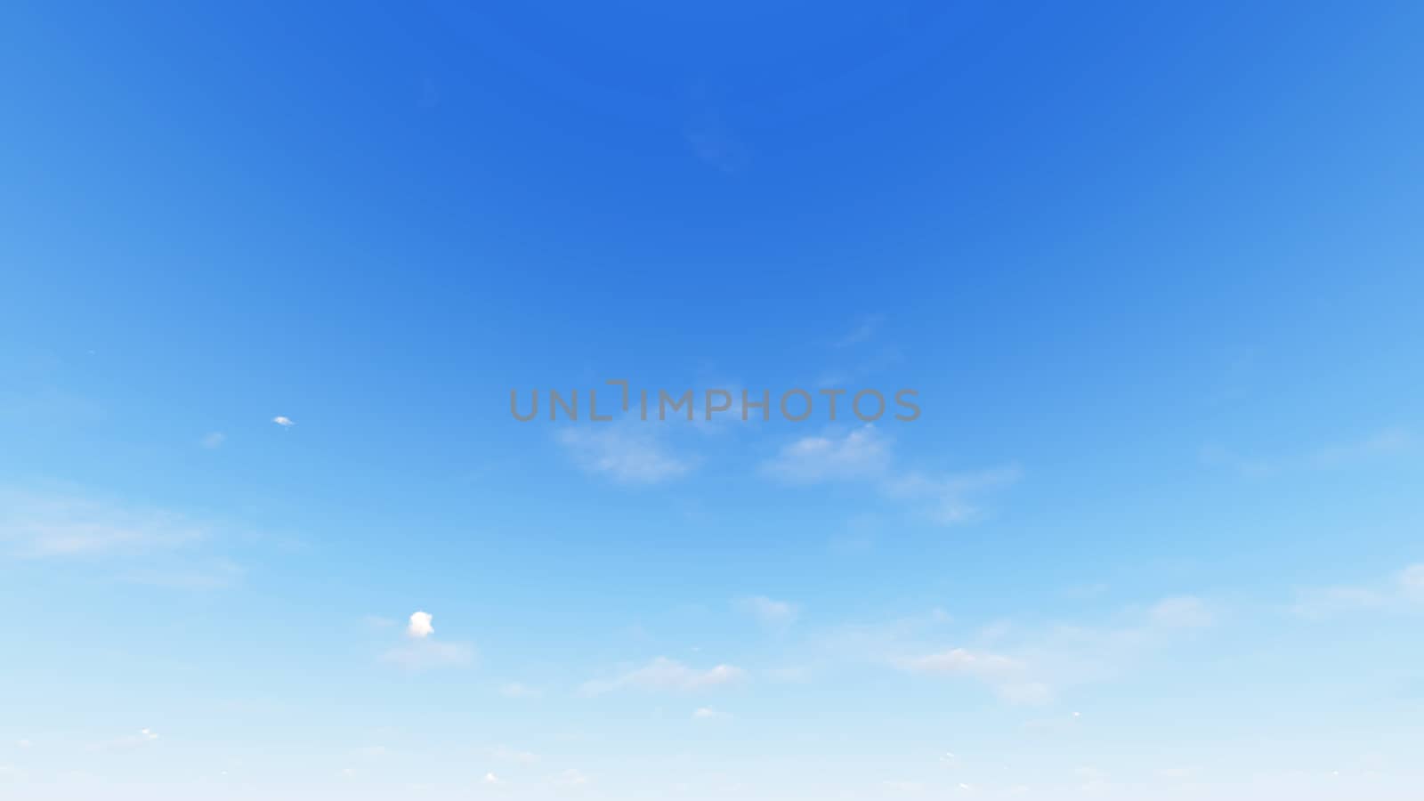 Cloudy blue sky abstract background, blue sky background with tiny clouds, 3d rendering

