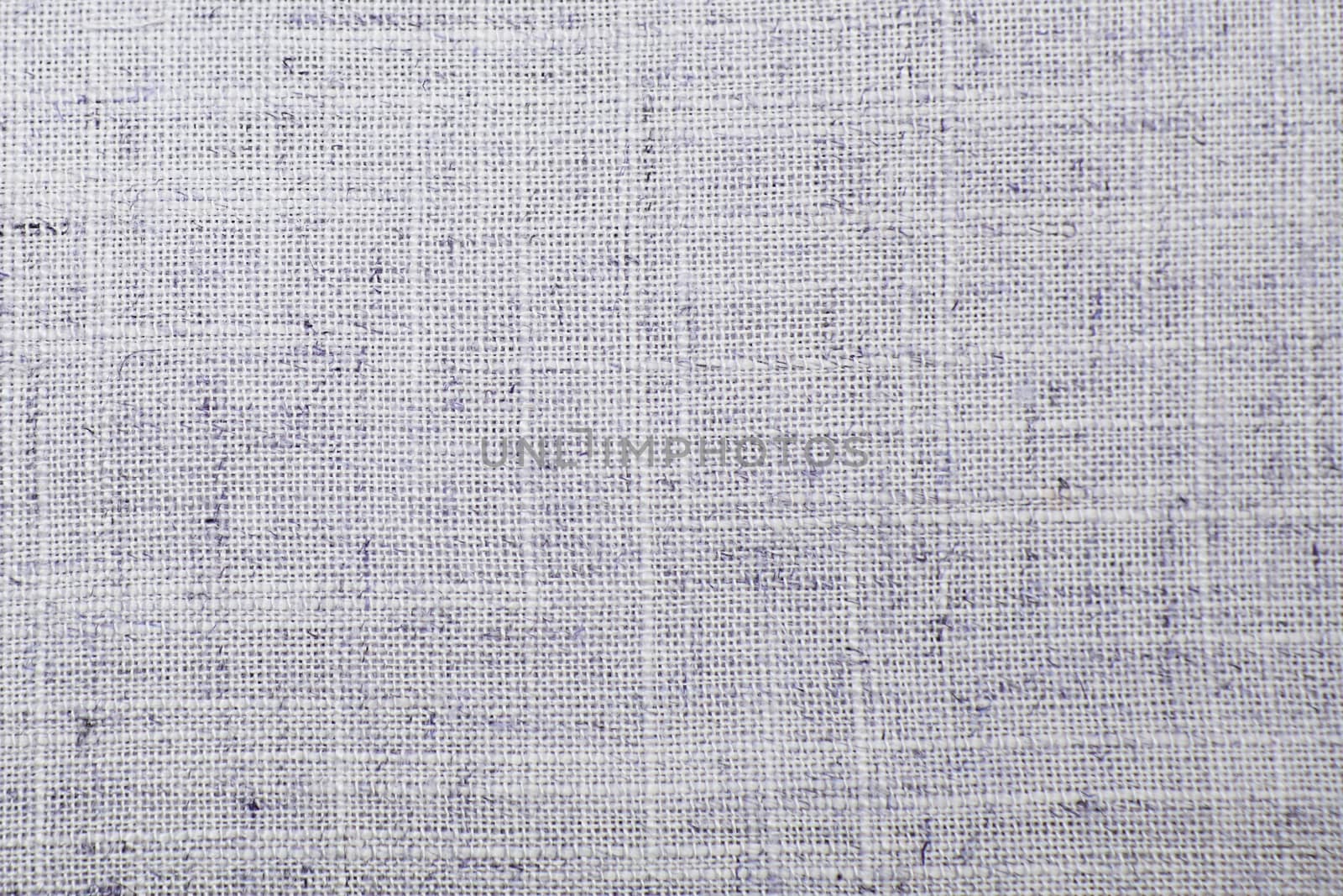 Detailed Closeup vintage old textured fabric burlap, rustic background in purple, grey. Canvas Macro Pattern. Natural Light Linen Texture.