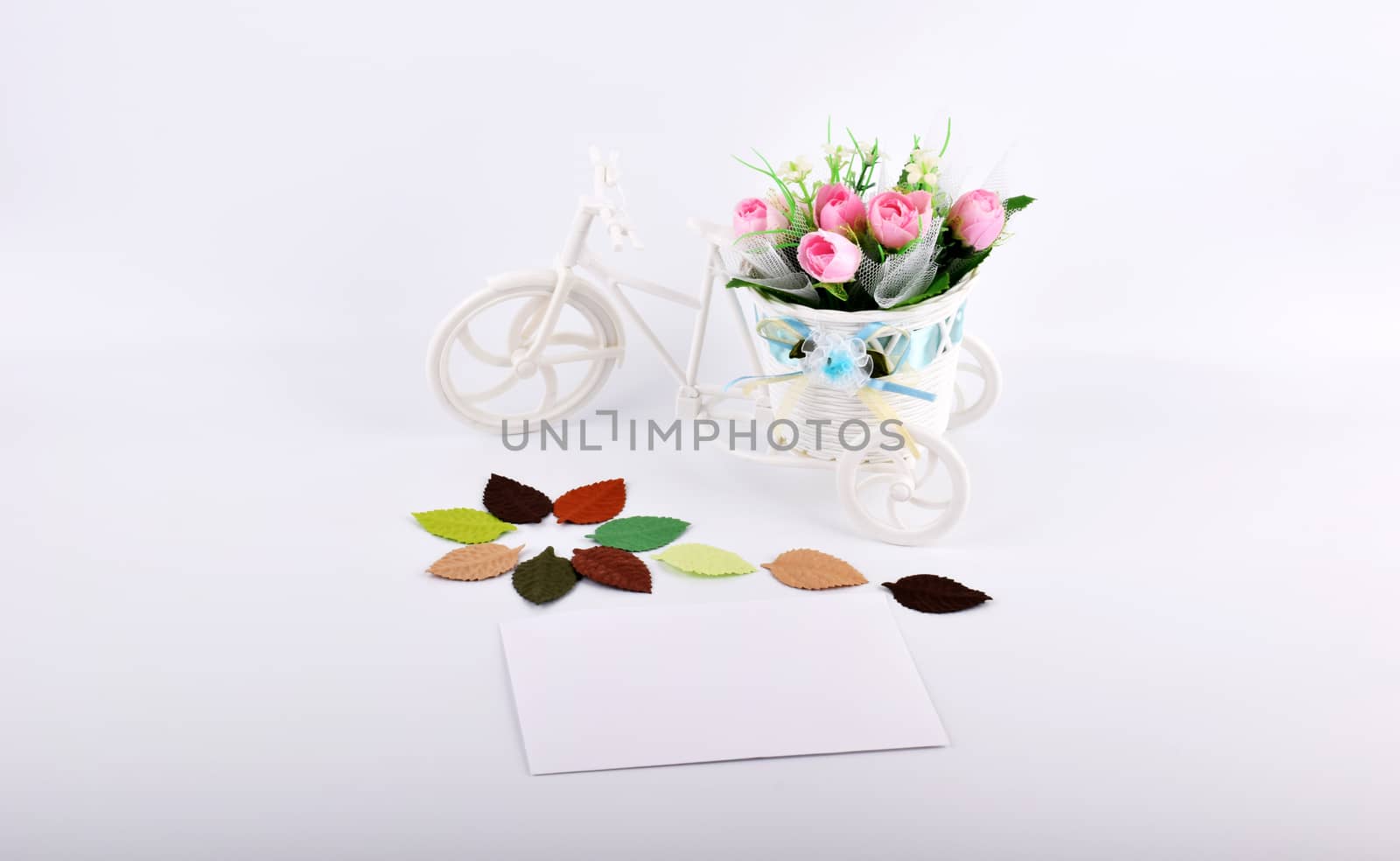 mockup objects isolated on white background with copy space, front view