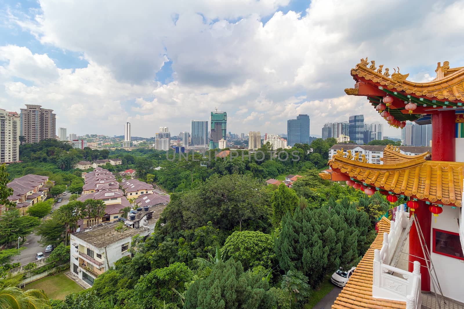 City View from Thean Hou Temple by jpldesigns
