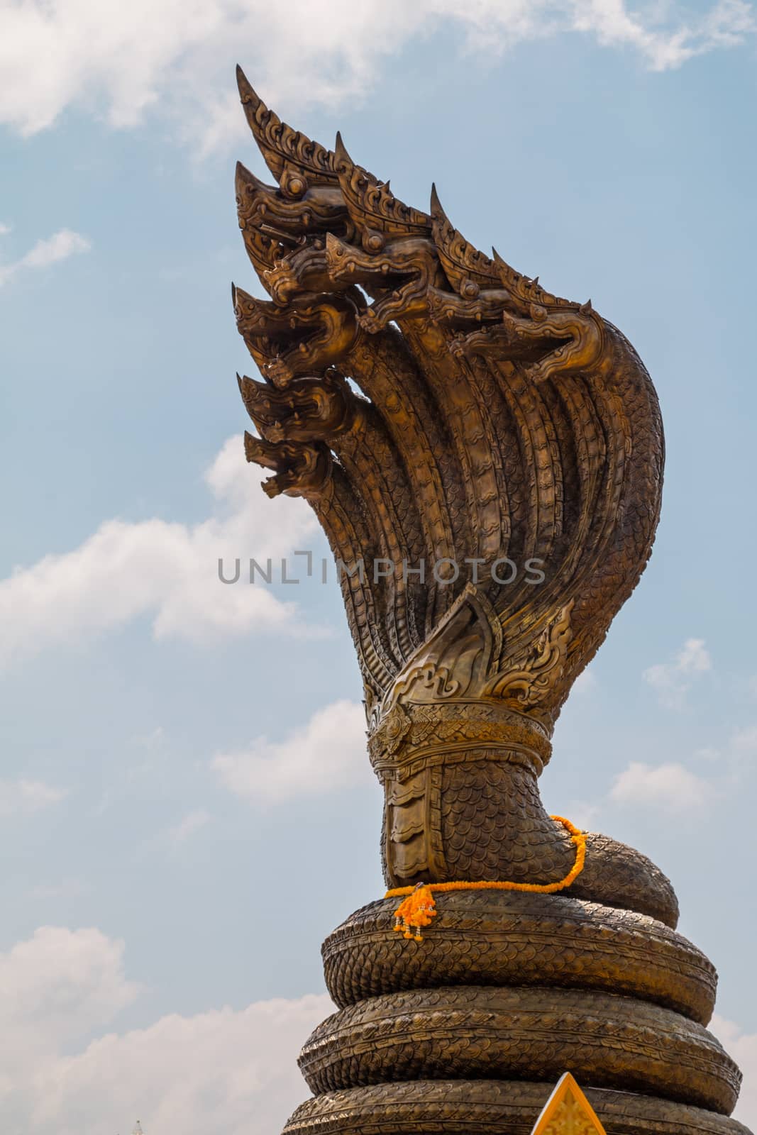 Nakhon Phanom of king naga in NAKHON PHANOM THAILAND ,landmark