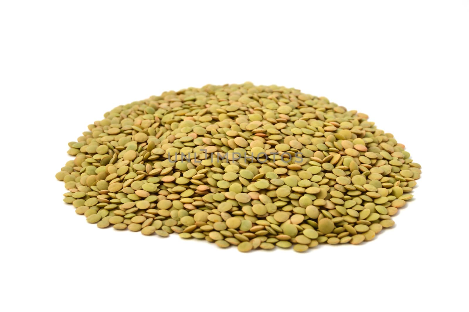 Pictures of green lentils with high nutrition