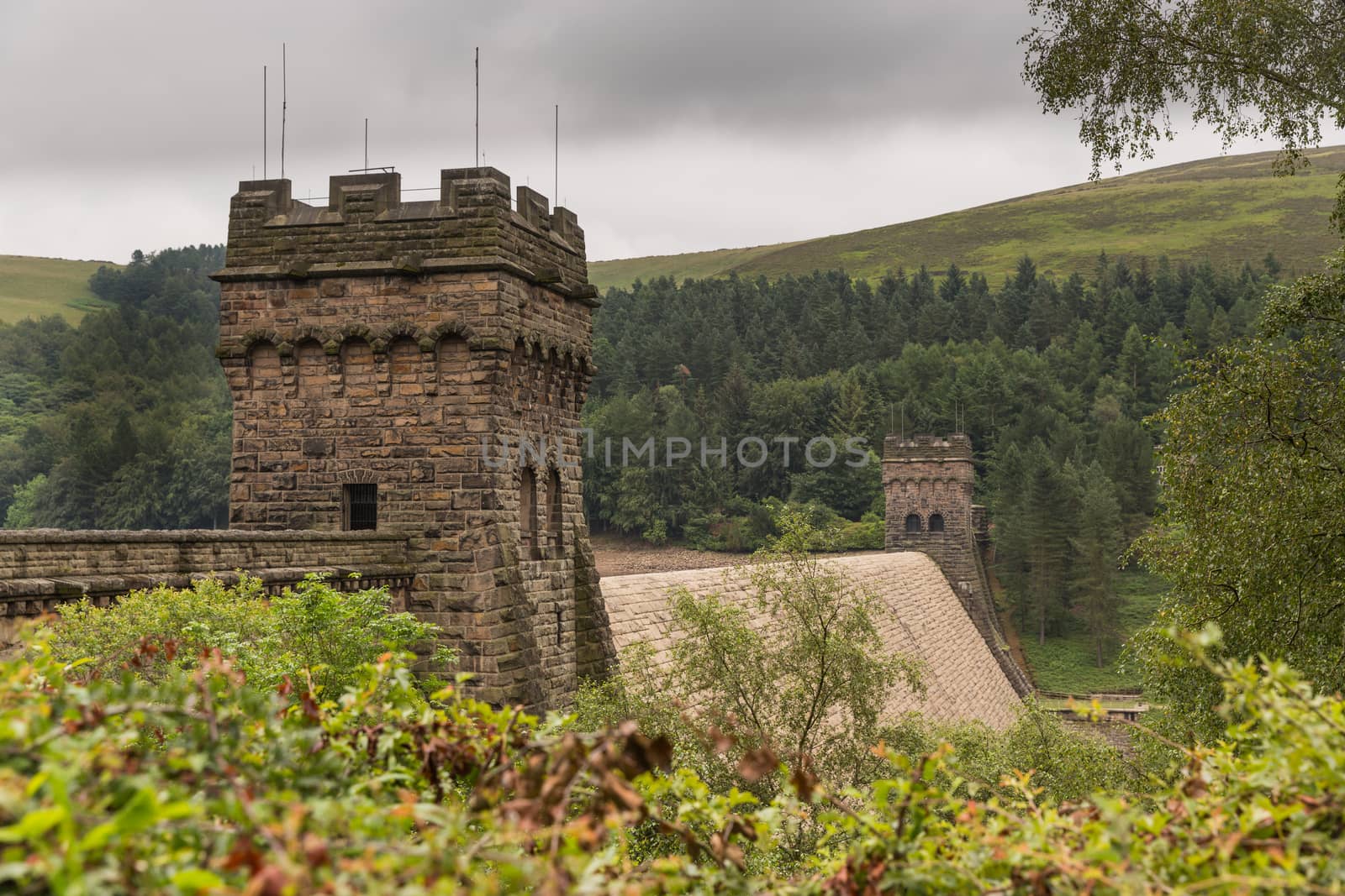 During the Second World War Derwent Reservoir was used by pilots of the 617 Squadron for practising the low-level flights needed for the "Dam Busters" raids