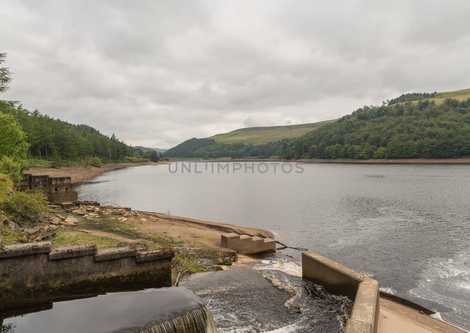 Derwent Reservoir in the Upper Derwent Valley by chrisukphoto